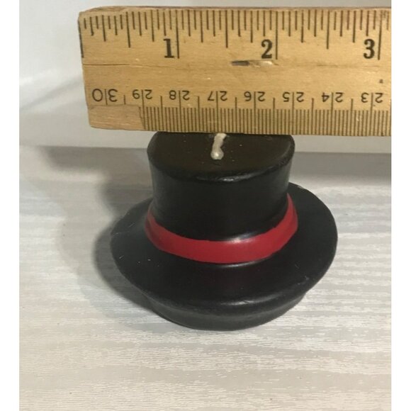 Snowman Wax Bowl with & Floating Hat Candle 6" Christmas Festive - Picture 13 of 13